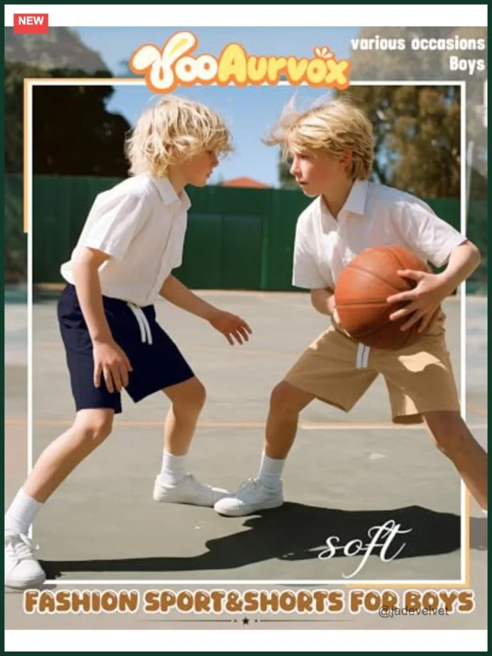 Boys 3-Pack Athletic Shorts with Pockets Drawstring Elastic Waist Casual School